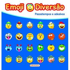 Imagem de Emoji Diversão Azul. Passatempos e Adesivos: 01 - Vários Autores - 9788539422432