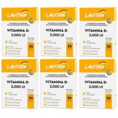 Imagem de Kit 6 Lavitan Vitamina D3 2000Ui 30Cpr - Cimed