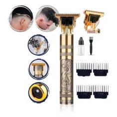 Imagem de Maquina De Cortar Cabelo Acabamento Barba Sem Fio Usb: Liberdade E Con