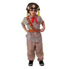 Imagem de Fantasia Lampião Cangaceiro Infantil Masculina Com 5 peças - Fantasias