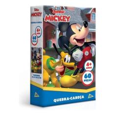 Imagem de Quebra-cabeça Cartonado Mickey - 60 Peças - Toyster