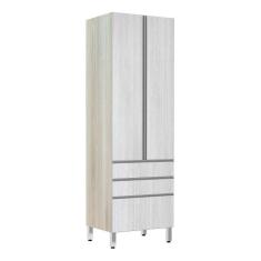 Imagem de Paneleiro 70Cm 2 Portas 2 Gavetas 1 Gavetão Lis Legno Crema