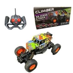 Imagem de Brinquedo Carrinho De Controle Remoto Jeep Climber Subida Na Terra - T