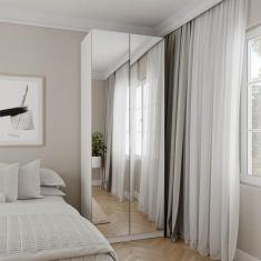 Imagem de Guarda Roupa Modulado Com Espelho 2 Portas Com Cabideiro E 2 Gavetas H