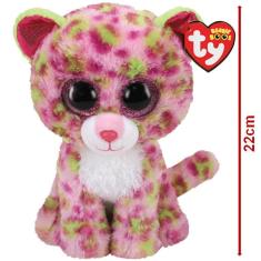 Imagem de Pelúcia Leopardo Lainey Beanie Boos TY Colecionável 22cm