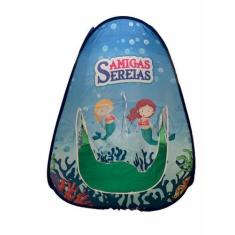 Imagem de Barraca Toca Pop Up Dobrável Amigas Sereias - Fabrincando