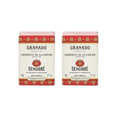 Imagem de Sabonete Granado 90g Glicerina Gengibre-Kit C/2un