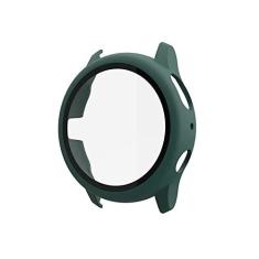 Imagem de Capa protetora Case fosca com Película De Vidro marca 123smart Compativel com Galaxy Watch Active2 44mm Sm-R820 R825