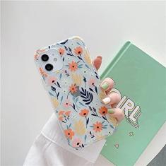 Imagem de Capa de telefone de flor transparente para iPhone 11 13 Pro Max X XR XS Max 7 8 Plus 12 Pro Max Capa traseira, HK2, para iPhone 13Pro
