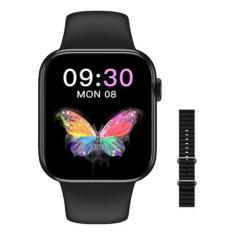 Imagem de Relógio Smartwatch Faz E Recebe Ligações S28 Pro Preto Envio Imediato