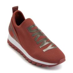 Imagem de DKNY Tênis feminino leve sem cadarço, Tijolo, 7