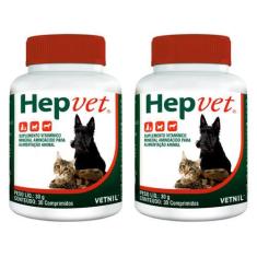 Imagem de Hepvet 30 Comprimidos - Vetnil - 2 Unidades
