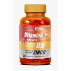 Imagem de Vitamina C + D3 + Zinco 60 Cápsulas - Dna - 60 Capsulas