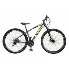 Imagem de Bicicleta Aro 29 KSW XLT 24V Cambios Shimano Freio a Disco, Preto, Ver