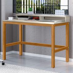 Imagem de Mesa Escrivaninha California Off White/Nature - Tebarrot