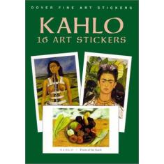 Imagem de Kahlo: 16 Art Stickers - Frida Kahlo - 9780486413501