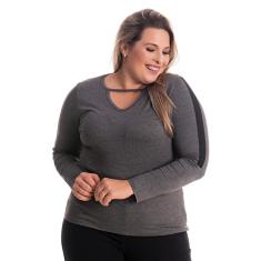 Imagem de Blusa Manga Longa Feminina Viscose
