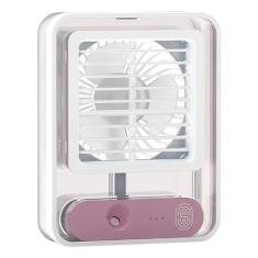Imagem de Ventilador Portátil Usb Com Umidificador E Led - Relet
