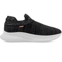 Imagem de Tênis Anacapri Slip On Preto Malha Brilhosa-Feminino