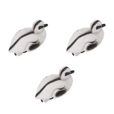 Imagem de Pato Flutuante Vívido para Lago de Jardim - Pequeno Ornamento de Pato de Plástico - Elemento Atraente para Campos de Golfe, áreas de Parques e Fazendas de Peixes - Pacote de 3