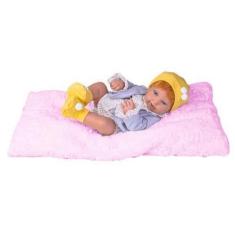 Imagem de Boneca Bebê Reborn Anny Doll Ruiva Menina Brinquedo 42cm - Cotiplas