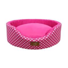 Imagem de Cama Fábrica Pet Oval Unic Rosa Para Cães E Gatos - Tamanho G