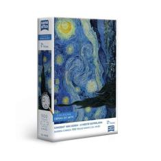 Imagem de Quebra Cabeça 500 Peças Vincent Van Gogh A Noite Estrelada - Toyster