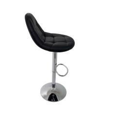 Imagem de Banqueta Giratória Gomos Ii Confort Preta Confortável Cozinha Sala De Jantar Bar