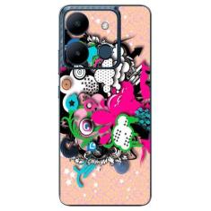Imagem de Capa Adesivo Skin104 Verso Para Infinix Smart 7 X6515 - Kawaskin