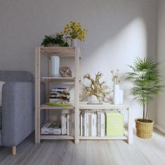 Imagem de Armário Multiúso Decorativos Treliça  Avanderia Cozinha Escritórioa Mó