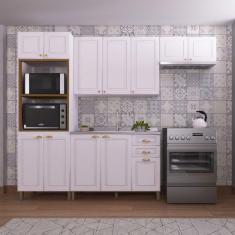 Imagem de Cozinha Completa Firenze 12 Portas 2 Gavetas 6171.131 Branco - Indekes