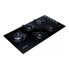 Imagem de Cooktop A Gás 5 Bocas Touch Timer 85X46x8.6cm - Brastemp