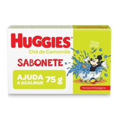 Imagem de Sabonete Infantil em Barra Huggies Chá de Camomila 75g