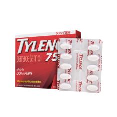 Imagem de Tylenol 750mg com 20 comprimidos 20 Comprimidos Revestidos