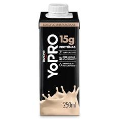 Imagem de YoPRO Bebida Láctea UHT Coco com Batata-Doce 15g de proteínas 250ml