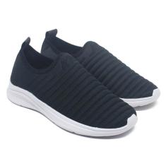 Imagem de Tênis Feminino Slip On Calce Fácil Macio Confortável Moda-Feminino