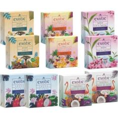 Imagem de Kit 10 Sabonetes Exotic Vegetal Hidratante 170G Davene