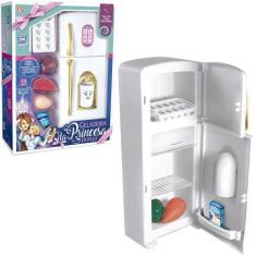 Imagem de Kit Cozinha Infantil Com Geladeira + Copo E Acessórios - Zucatoys