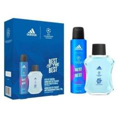 Imagem de Kit Adidas Uefa Best Of The Best Perfume 100ml + Deo-Masculino