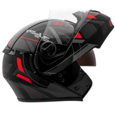 Imagem de Capacete Robocop Urban Dynamic Modelo Escamoteável da Peels , Preto e 