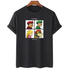 Imagem de Camiseta feminina algodao Super Mario Bros Koopa Days arte