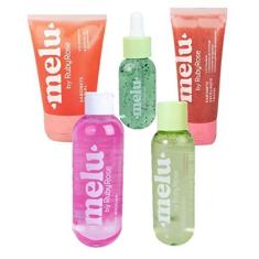 Imagem de Kit Melu by Ruby Rose Skincare Cuidado Facial Sabonete Tônico Água Micelar Sérum