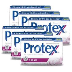 Imagem de Kit Sabonete em Barra Protex Cream 85g com 6 unidades