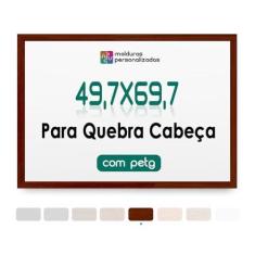 Imagem de Moldura para Quebra Cabeça 1000 Peças 49,7 X 69,7 Cm acetato PETG