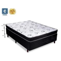Imagem de Cama Box Conjugado Casal Semi-ortopédica 5cm Espuma