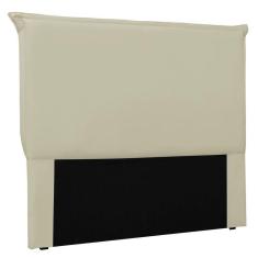 Imagem de Cabeceira Estofada Cama Box Casal Veneza 140cm Corano Bege