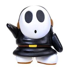 Imagem de SUPER MARIO Action Figure 2.5 Inch Black Shy Guy Brinquedo Colecionável
