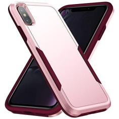 Imagem de SORAKA Capa para iPhone XS Max Capa rígida de PC Capa macia de TPU para para-choques Capa robusta de ajuste fino Capa iPhone XS Max