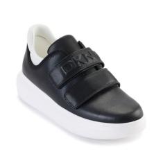 Imagem de DKNY Tênis feminino Jamiah, Preto/branco, 34