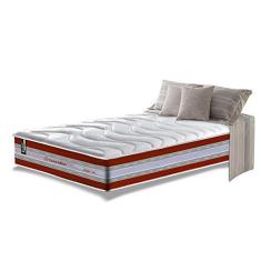 Imagem de Colchão Solteiro de Molas Ensacadas D33 Cama Inbox Select Firme 88x188x32 Vermelho